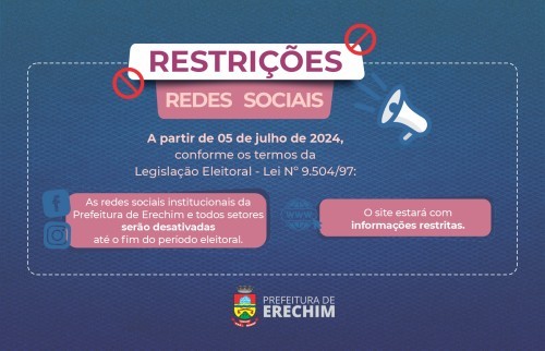 RestriÃ§Ãµes PerÃ­odo Eleitoral