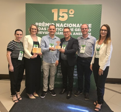 IEP de Erechim é premiado no 15º Prêmio Nacional de Boas Práticas de Gestão Previdenciária